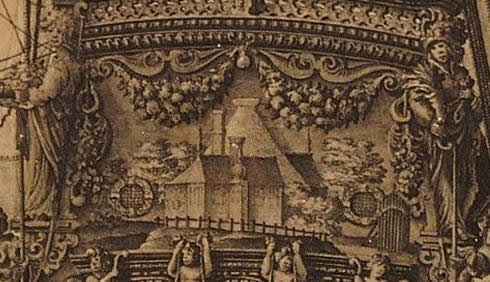 De 'bovenspiegel' van het schip 'Verhildersum'. Deze afbeelding komt zeer waarschijnlijk niet overeen met de werkelijkheid. Zie de afbeelding hieronder. Bron: eigen verzameling.